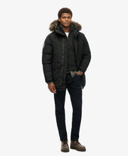 Load image into Gallery viewer, Superdry Everest Parka Jacket (Black)
