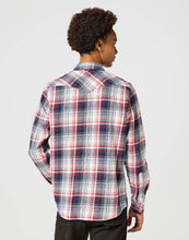 Load image into Gallery viewer, Wrangler Western Shirt Red/Blue