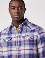Load image into Gallery viewer, Wrangler WESTERN SHIRT BLUE RIBBON