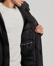 Load image into Gallery viewer, Superdry Everest Parka Jacket (Black)