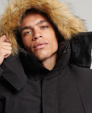 Load image into Gallery viewer, Superdry Everest Parka Jacket (Black)