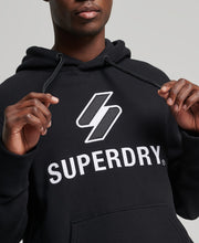 Load image into Gallery viewer, Superdry Code Logo Applique Hoodie