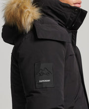 Load image into Gallery viewer, Superdry Everest Parka Jacket (Black)