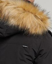 Load image into Gallery viewer, Superdry Everest Parka Jacket (Black)