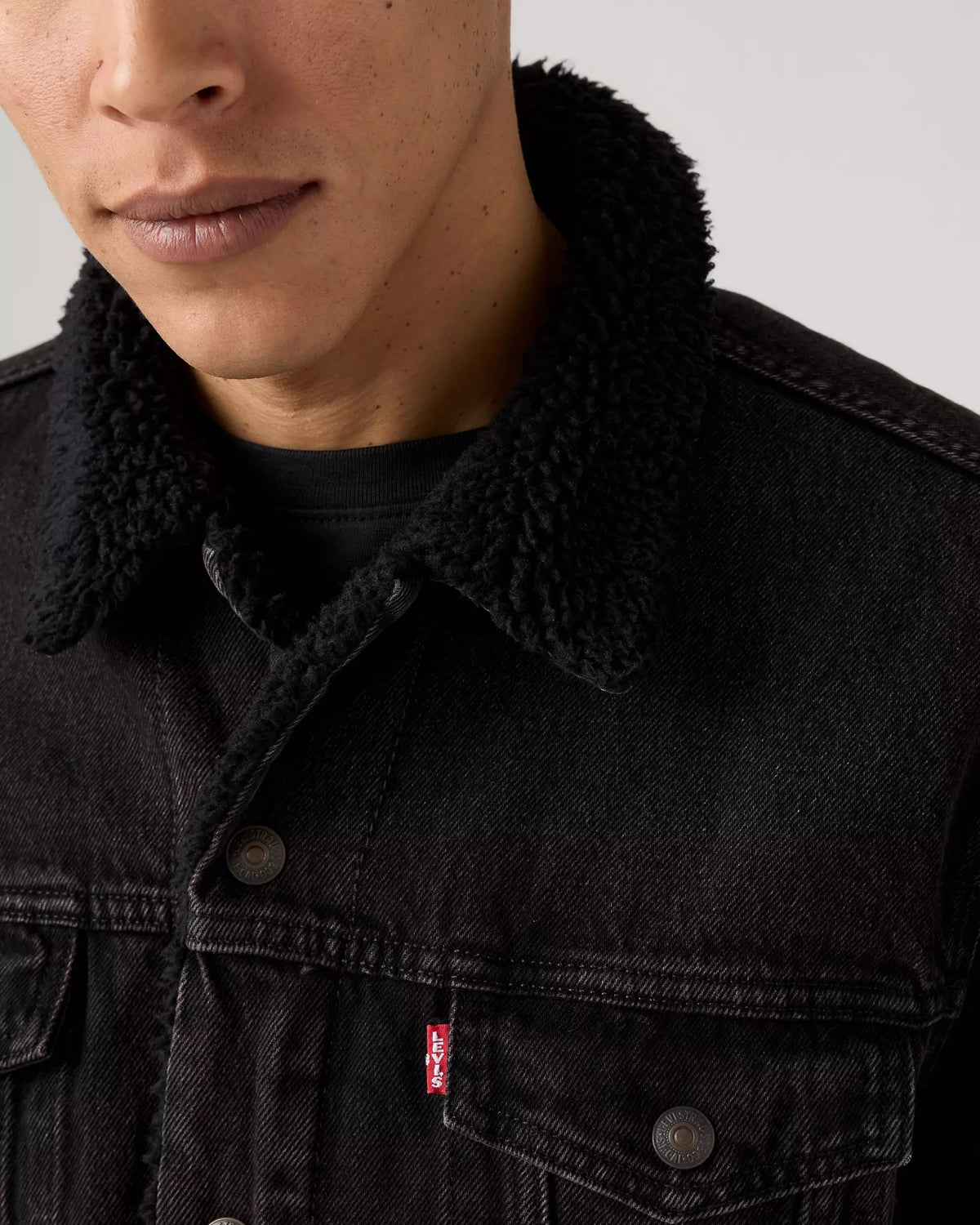 (Levi’s Sherpa 2025 (Washed Black)