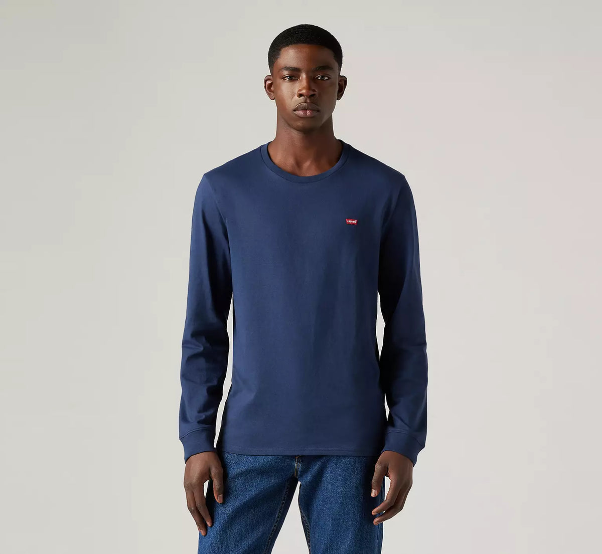 Original Long Sleave Tee Blue