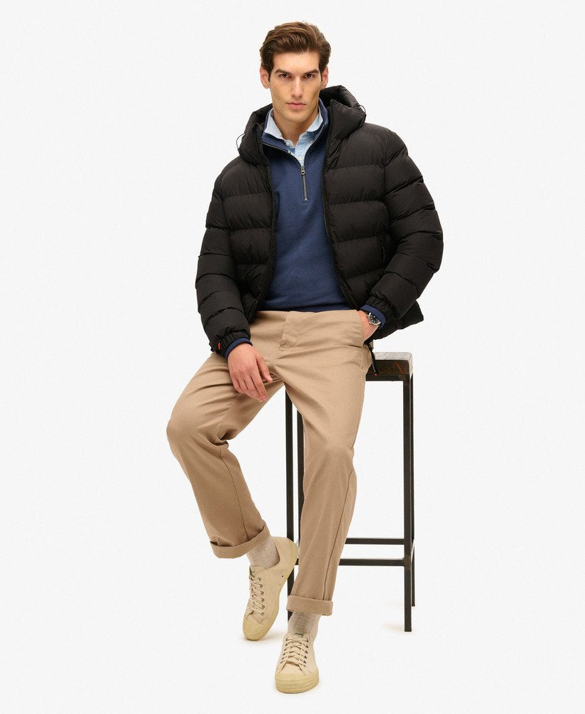 Superdry Hooded Sports Puffer Jacket (2025)