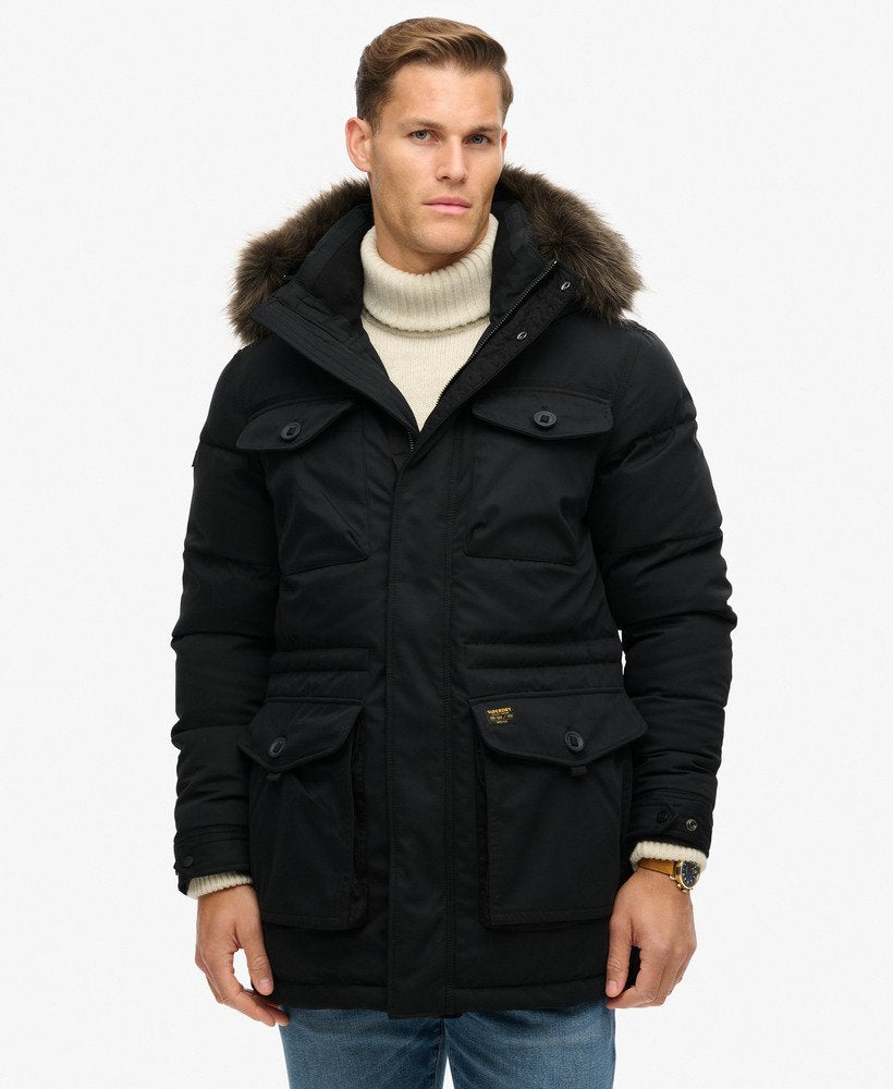 Superdry Chinook Faux Fur Parka Coat (2025)