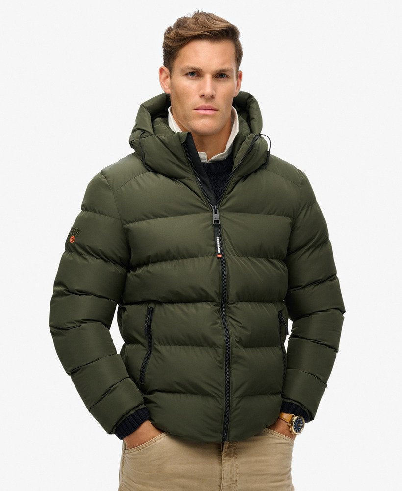 Superdry Hooded Sports Puffer Jacket (2025)