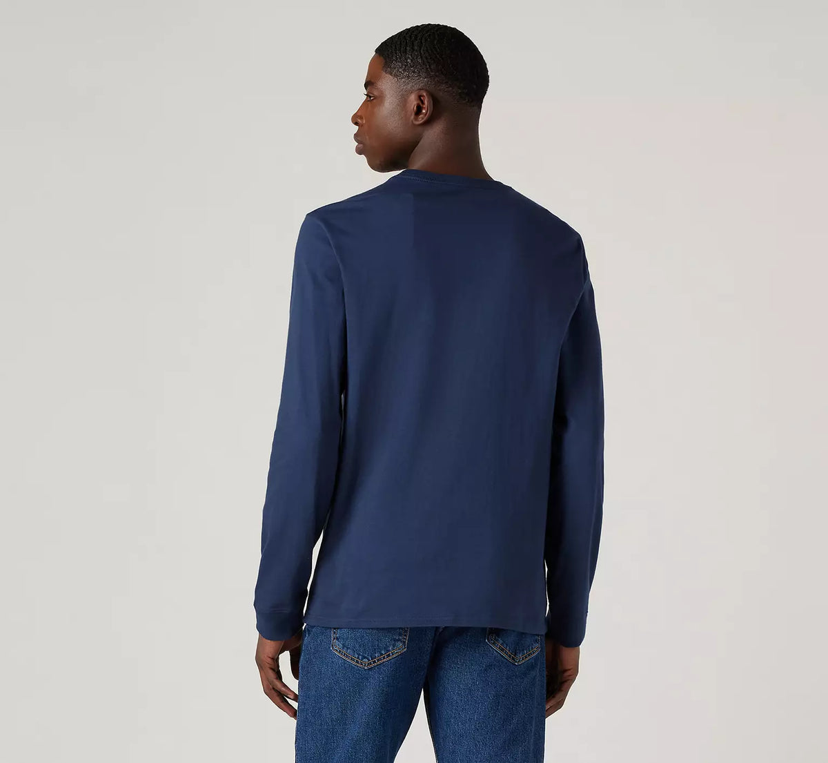 Original Long Sleave Tee Blue