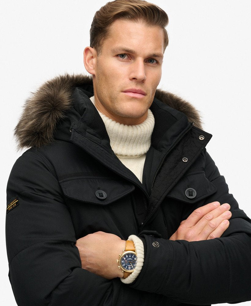 Superdry Chinook Faux Fur Parka Coat (2025)