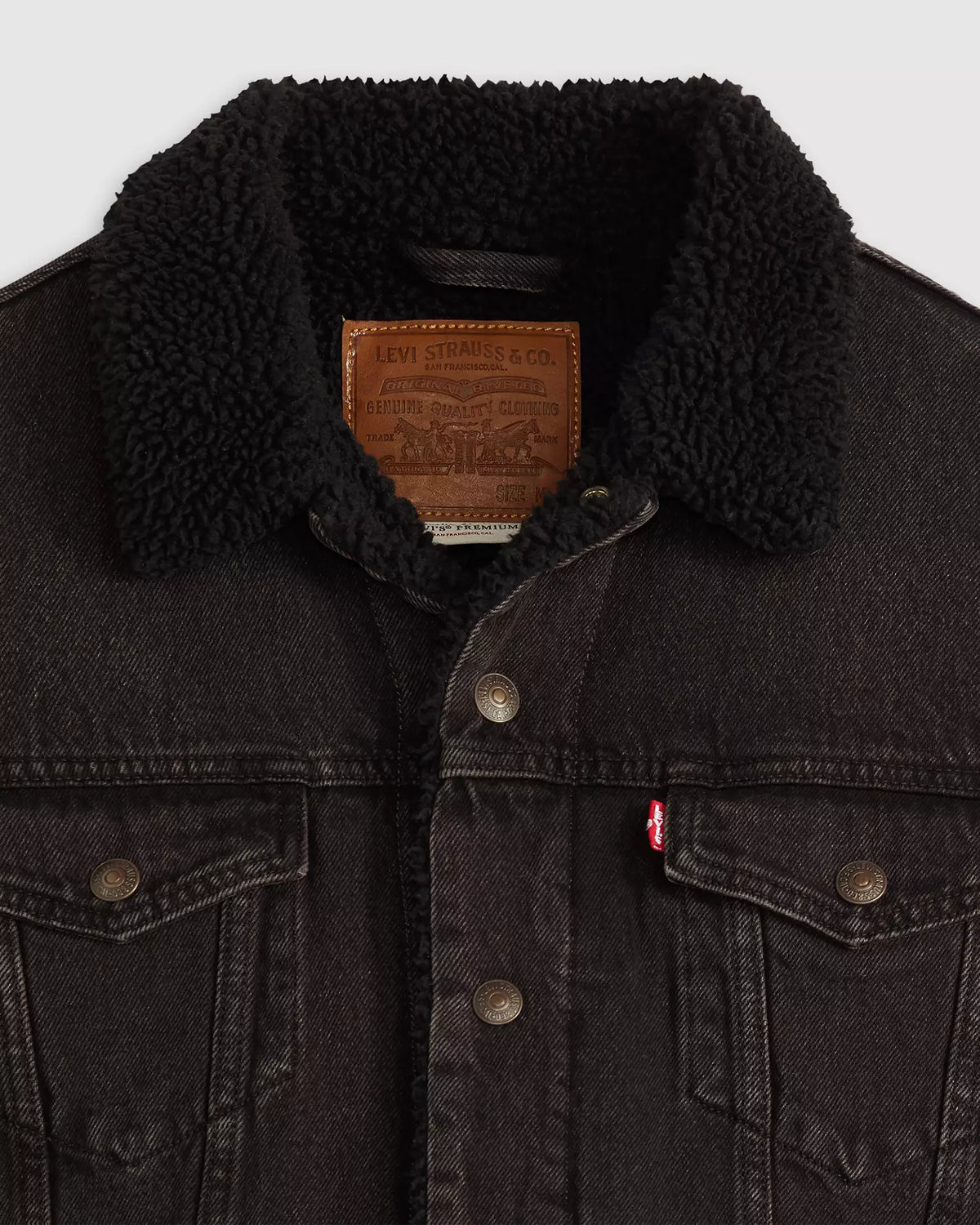 (Levi’s Sherpa 2025 (Washed Black)