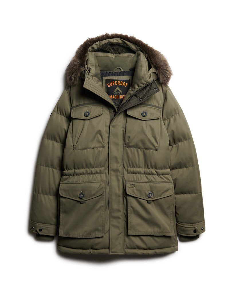 Superdry Chinook Faux Fur Parka Coat (2025)