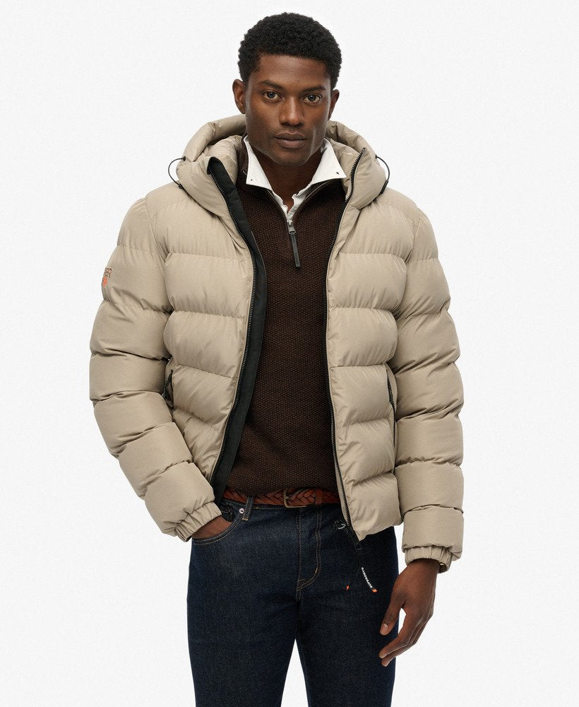 Superdry Hooded Sports Puffer Jacket (2025)