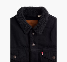 Load image into Gallery viewer, Levi&#39;s® Berk Sherpa-BLACK TRUCKER
