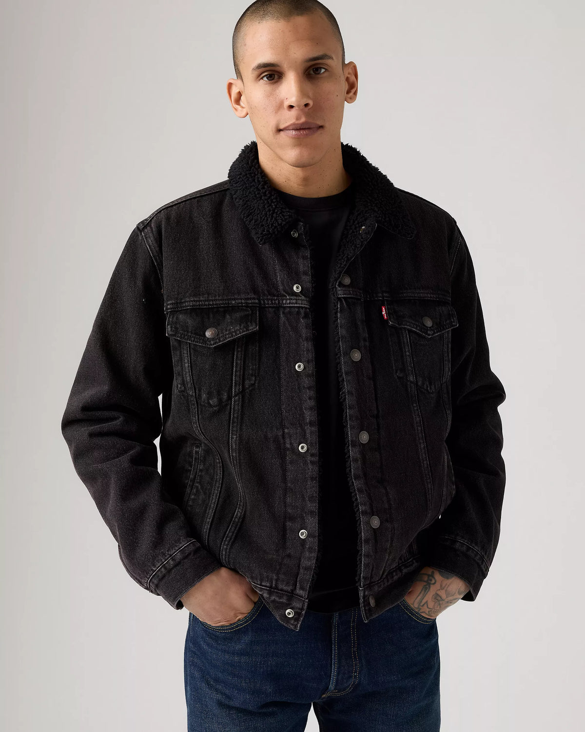 (Levi’s Sherpa 2025 (Washed Black)
