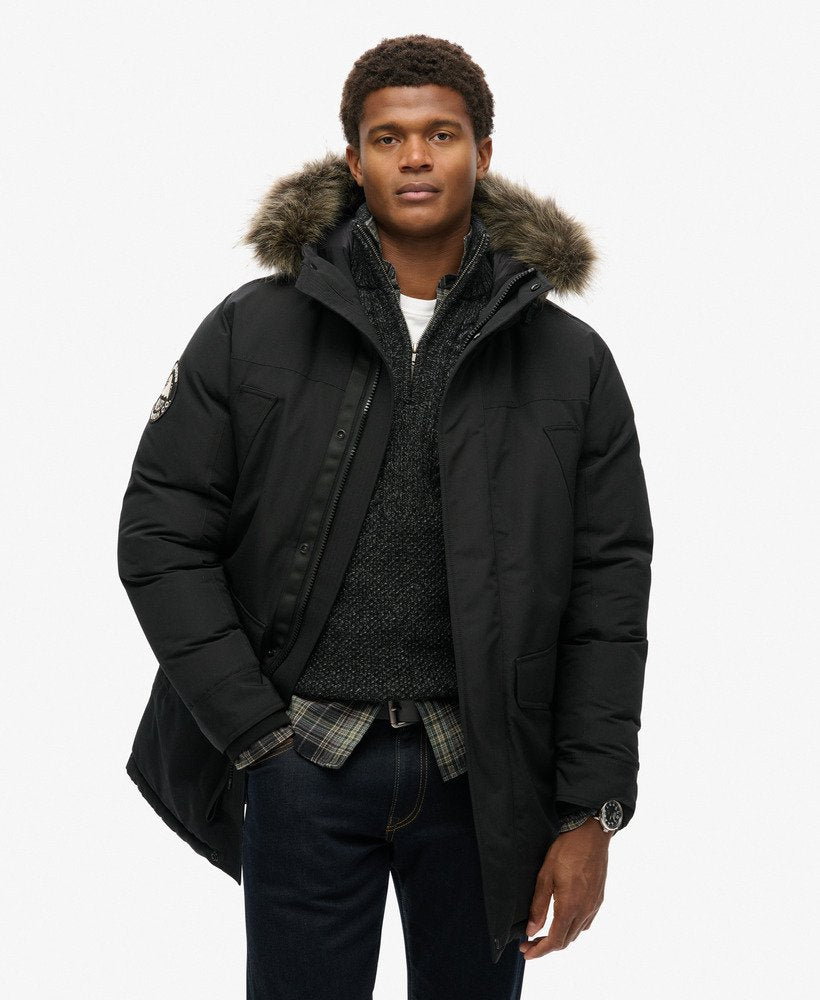 Superdry Everest Parka Jacket (Black)