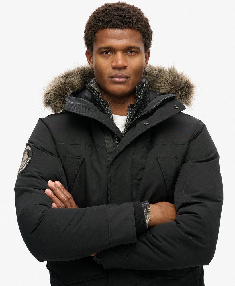 Superdry Everest Parka Jacket (Black)