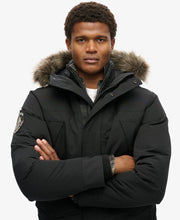 Load image into Gallery viewer, Superdry Everest Parka Jacket (Black)
