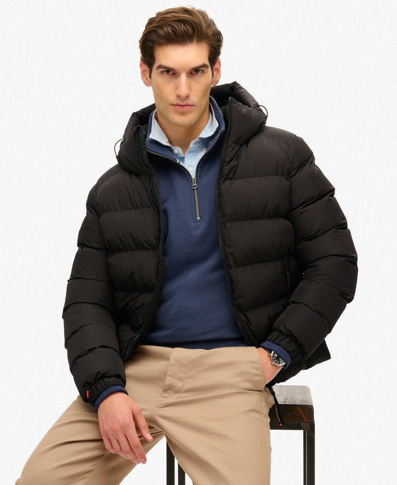 Superdry Hooded Sports Puffer Jacket (2025)