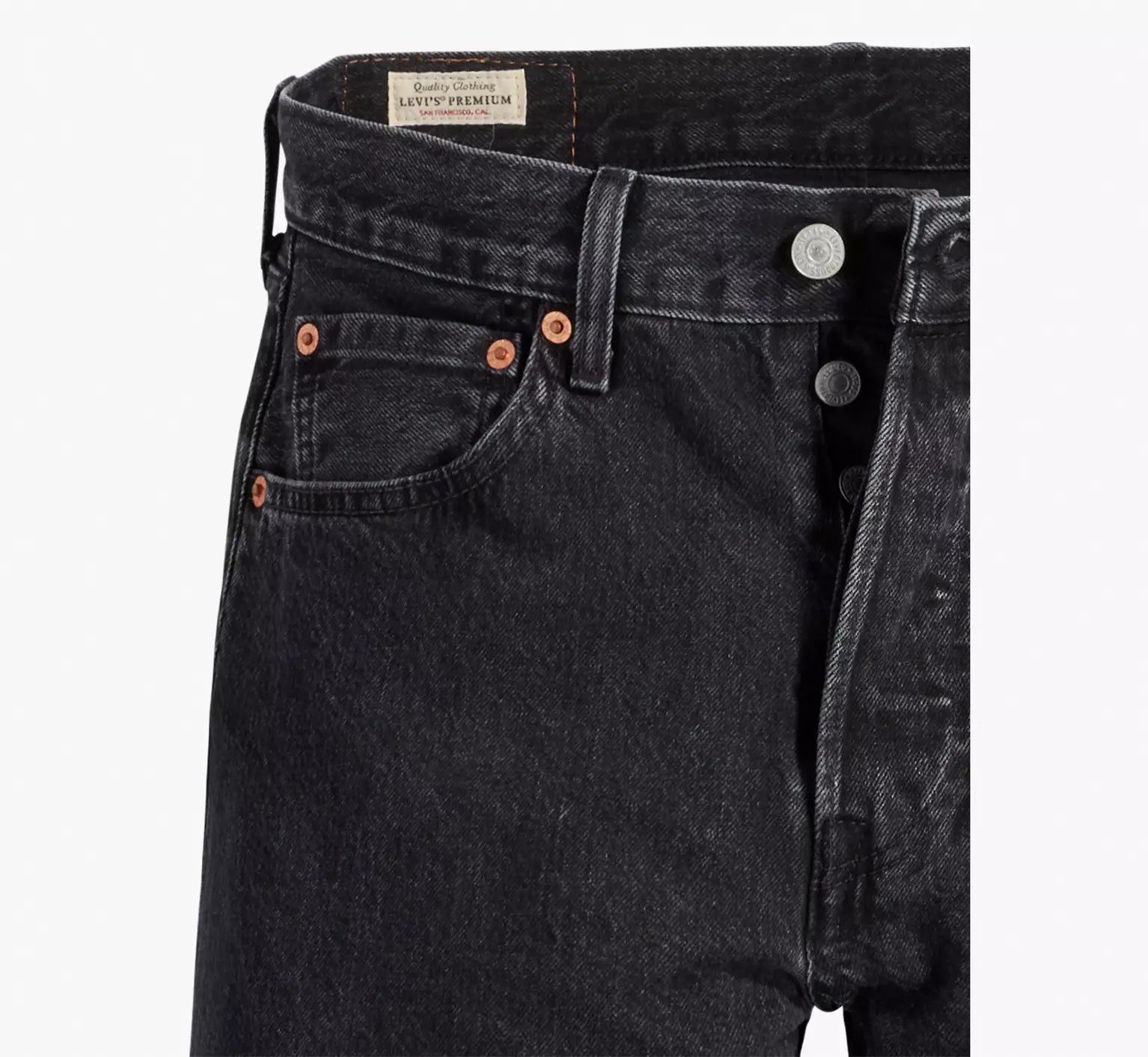 Levi's 501 Original Fit, Jeans Uomo, Stonewashed Black, 30W / 32L Levi's 501 Original Fit, Jeans Uomo, Stonewashed Black, 30W / 32L