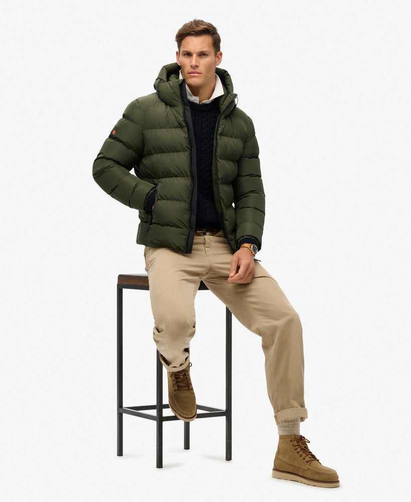 Superdry Hooded Sports Puffer Jacket (2025)