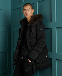 Super Dry Chinook Parka Black