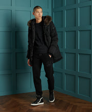 Load image into Gallery viewer, Super Dry Chinook Parka Black
