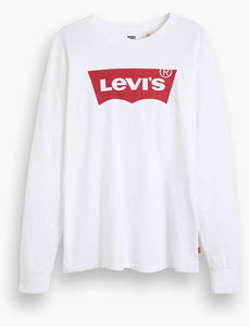 Levi's® Batwing Long Tee White