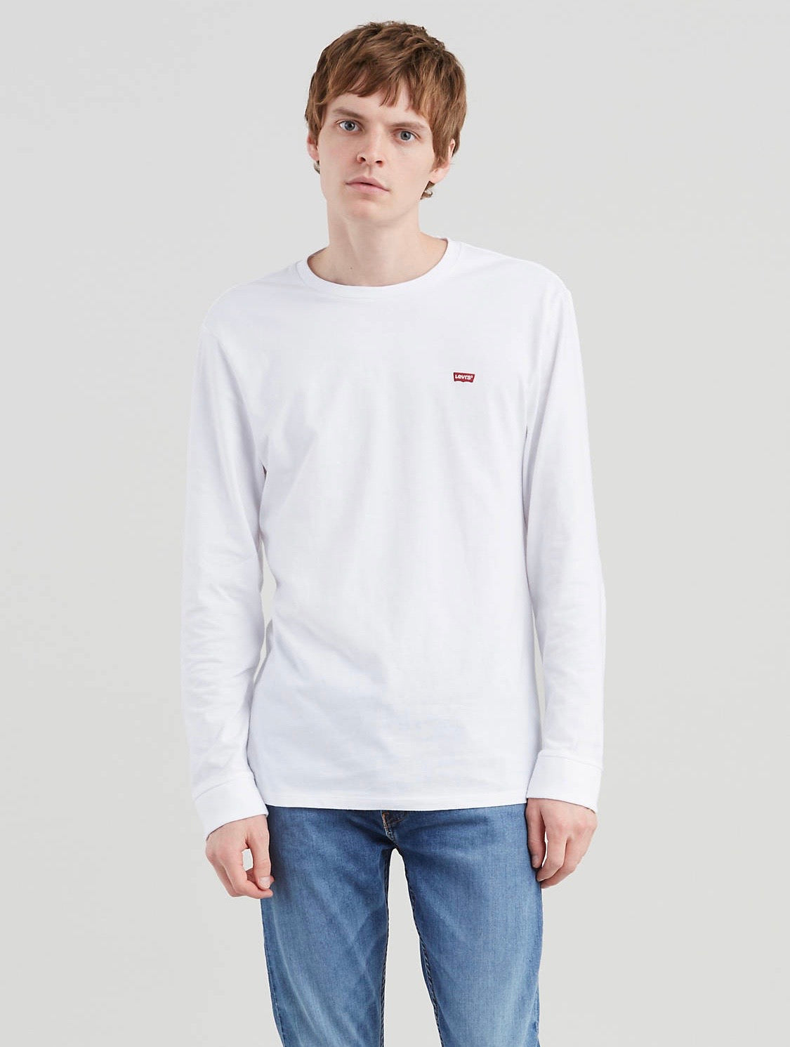 Levi's® Original Logo Tee L/S White