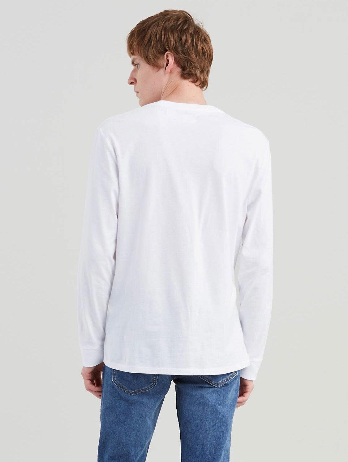 Levi's® Original Logo Tee L/S White
