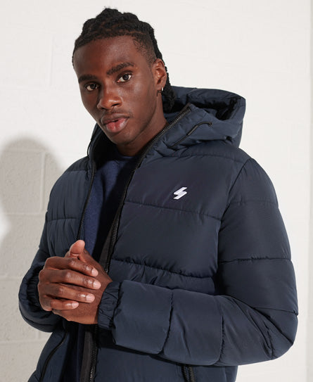 Superdry Hooded Sports Puffer Jacket – Jeans Corner Streatham