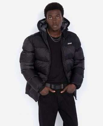 Schott Hooded Puffer Jacket