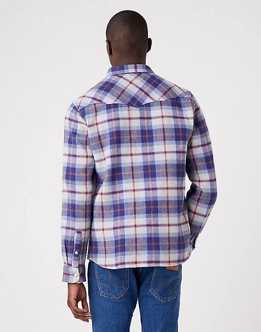 Wrangler WESTERN SHIRT BLUE RIBBON