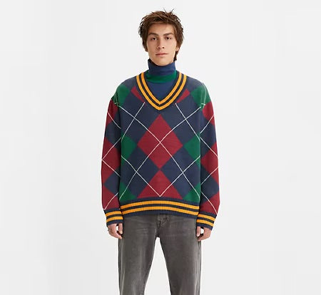 Levi's® STAY LOOSE V-NECK SWEATER