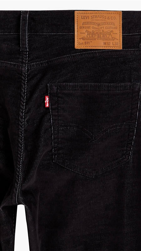 Levi’s® 511 Slim Cord - Black