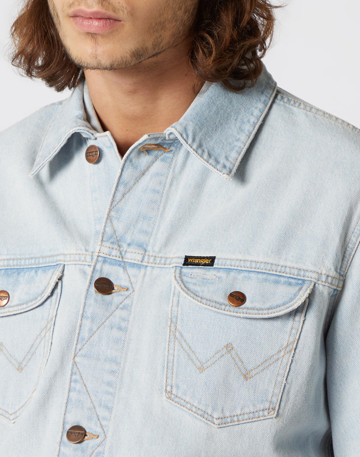 Wrangler Icon Jacket Blue-Rhapsody