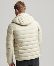 Load image into Gallery viewer, Superdry Hooded Classic Puffer Jacket (Beige)
